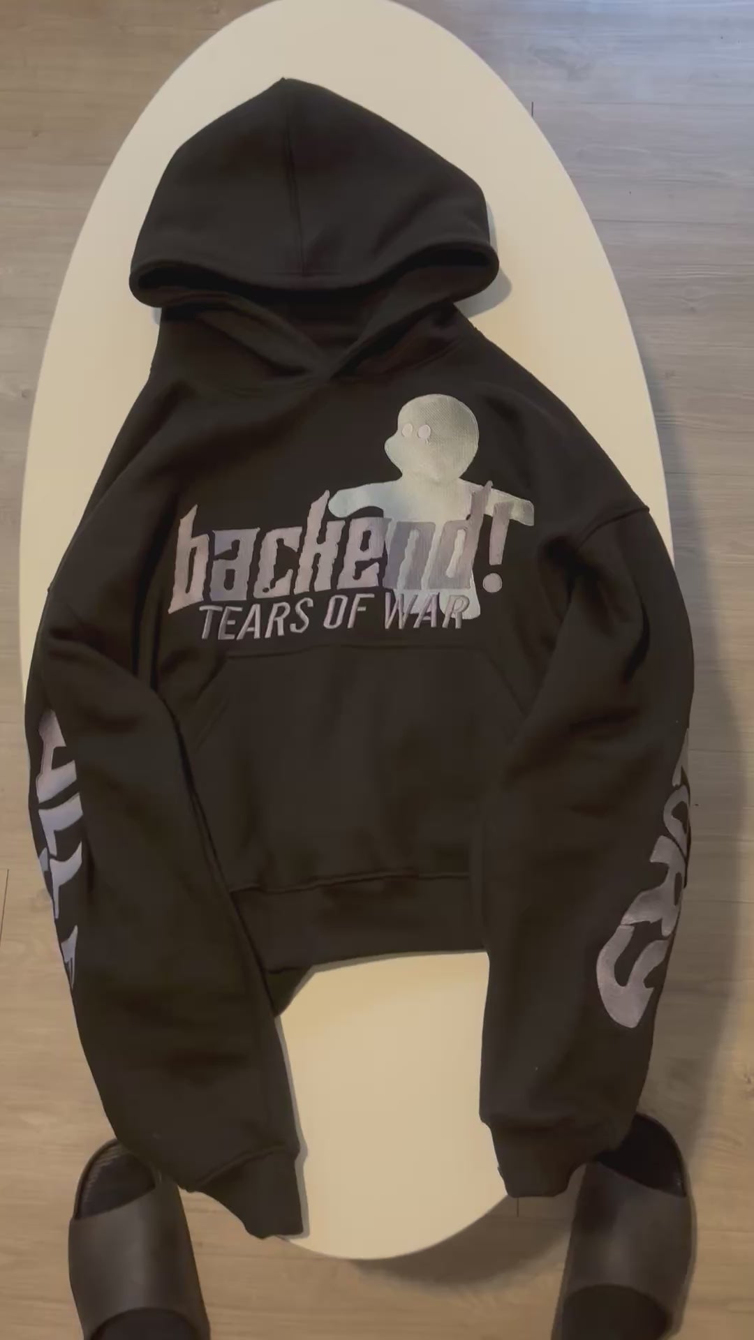 BACKEND FLEECE HOODIES (2 COLORS)